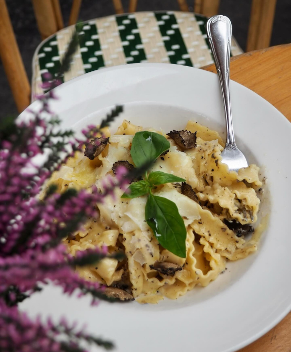 Mafaldines à la truffe brasserie Pastis