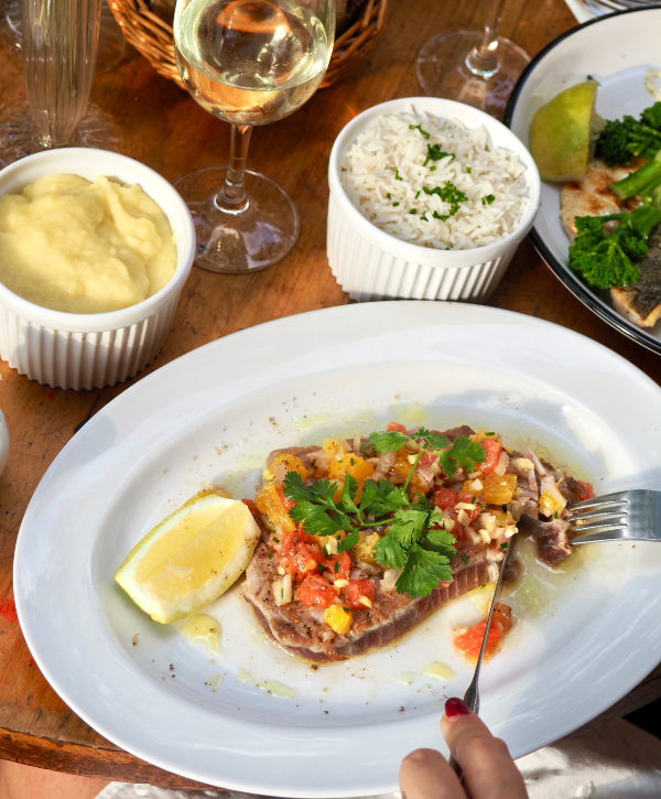 steak de thon brasserie Pastis